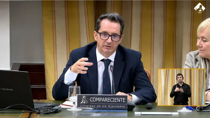 Alfonso Gutiérrez Caballero comparece en la Comisión para las Políticas Integrales de la Discapacidad del Congreso de los Diputados en representación de la AESE para defender el Empleo con Apoyo como derecho para las personas con discapacidad.